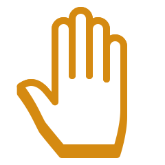 Cartoon hand